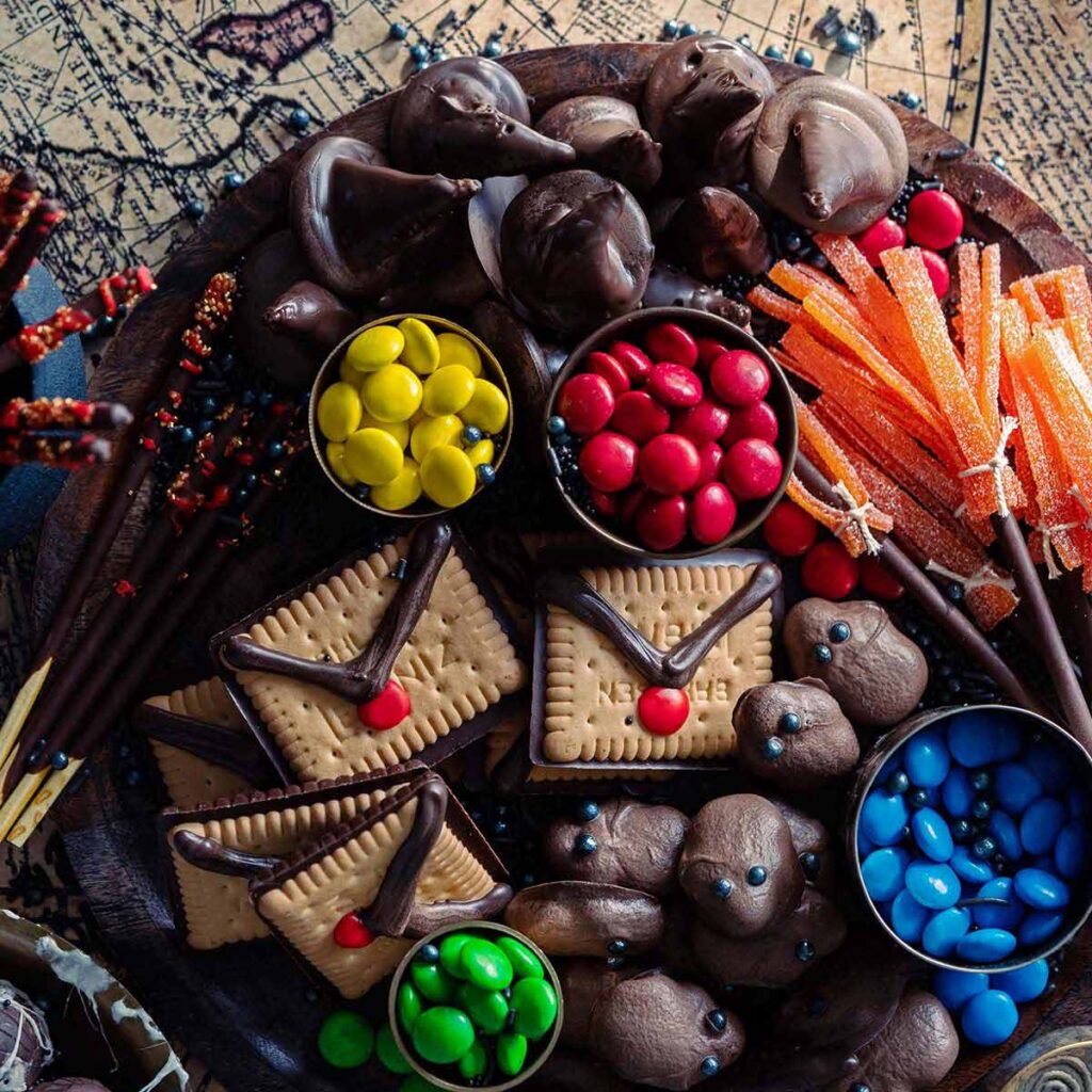 Harry Potter candy board featured image