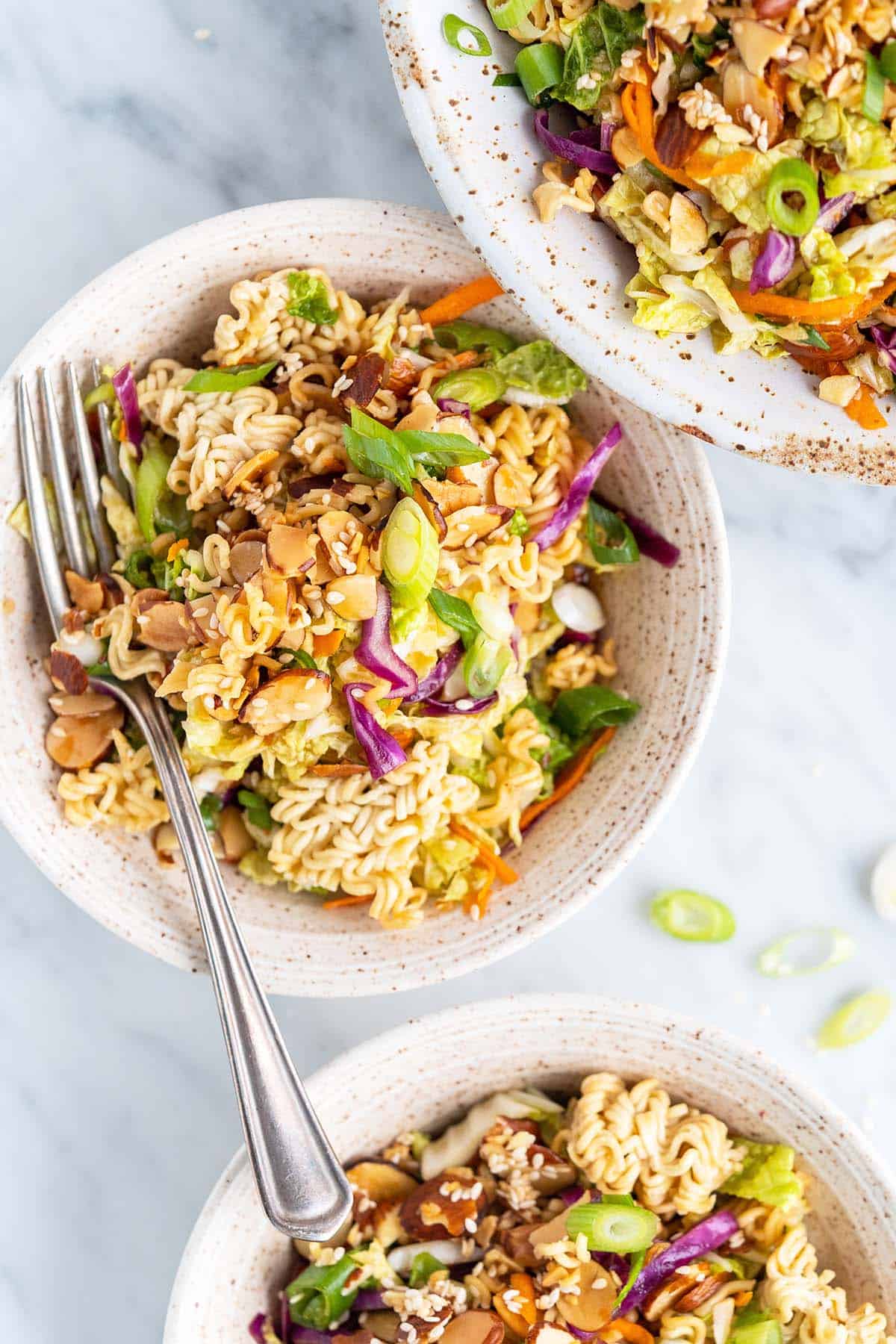 ramen noodle salad an edible mosaic