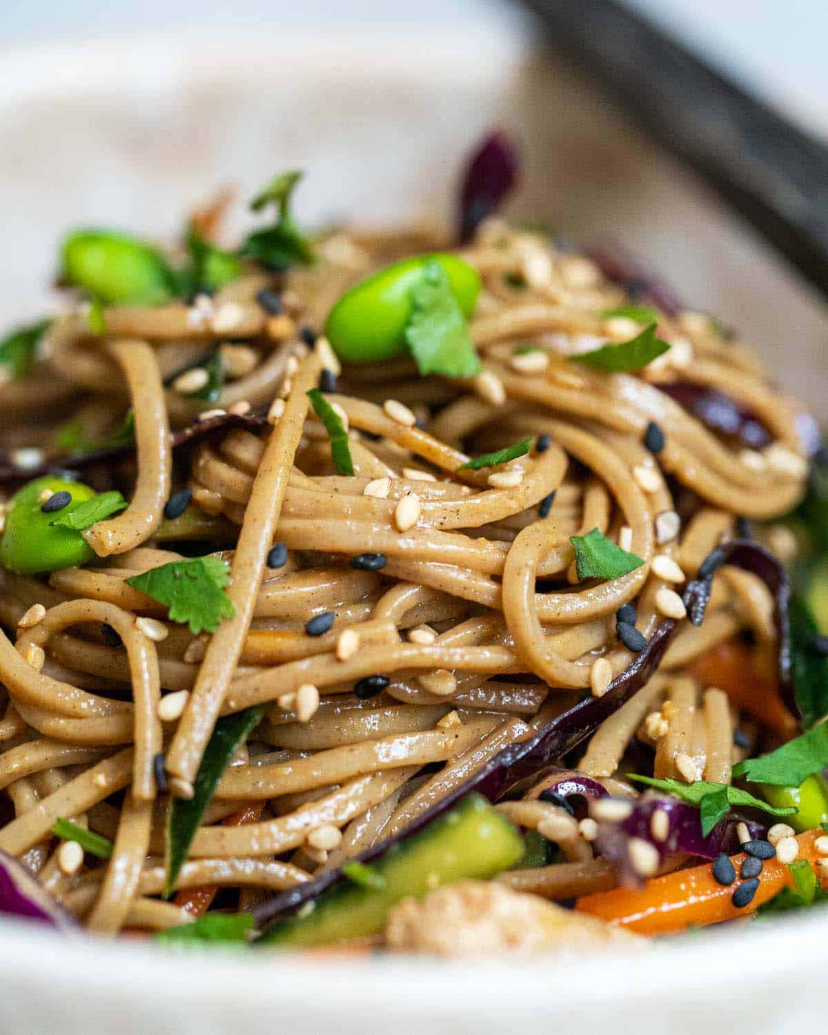 soba noodle salad