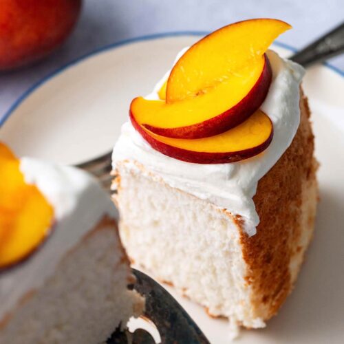 angel food cake recipe featured image