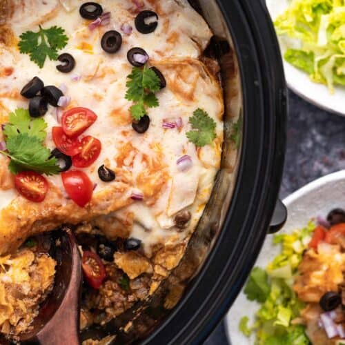 crockpot enchiladas featured image
