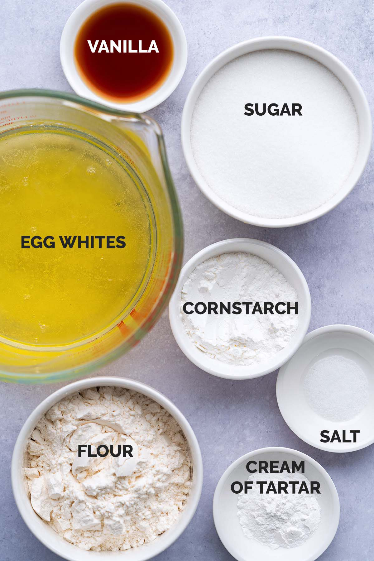 homemade angel food cake recipe ingredients