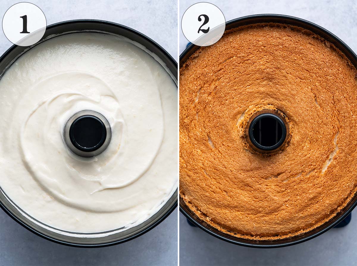 how to bake angel food cake