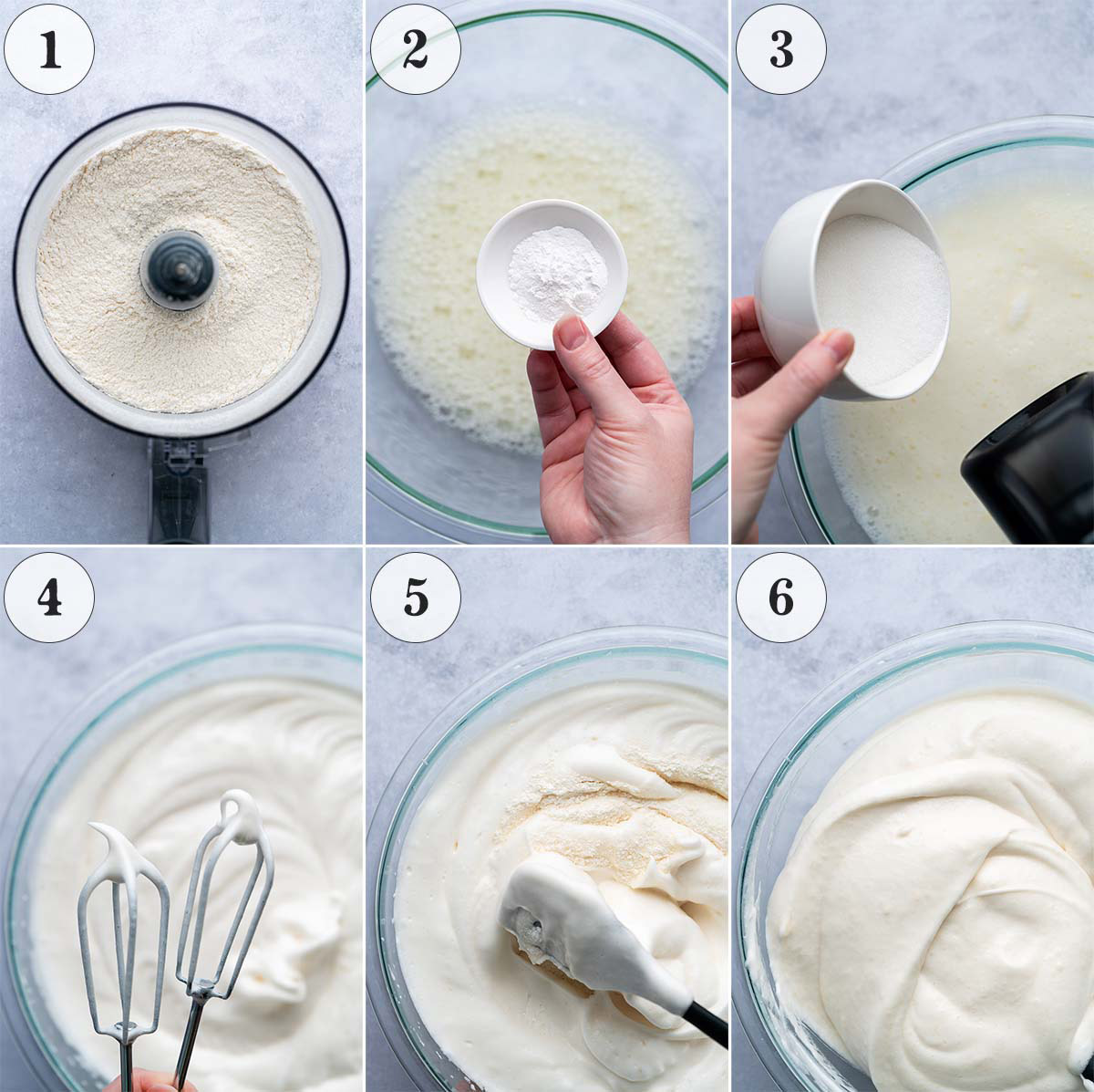 how to make angel food cake batter from scratch