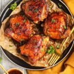 Hot Honey Chicken Thighs