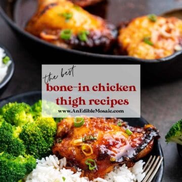 bone in chicken thigh recipes featured image
