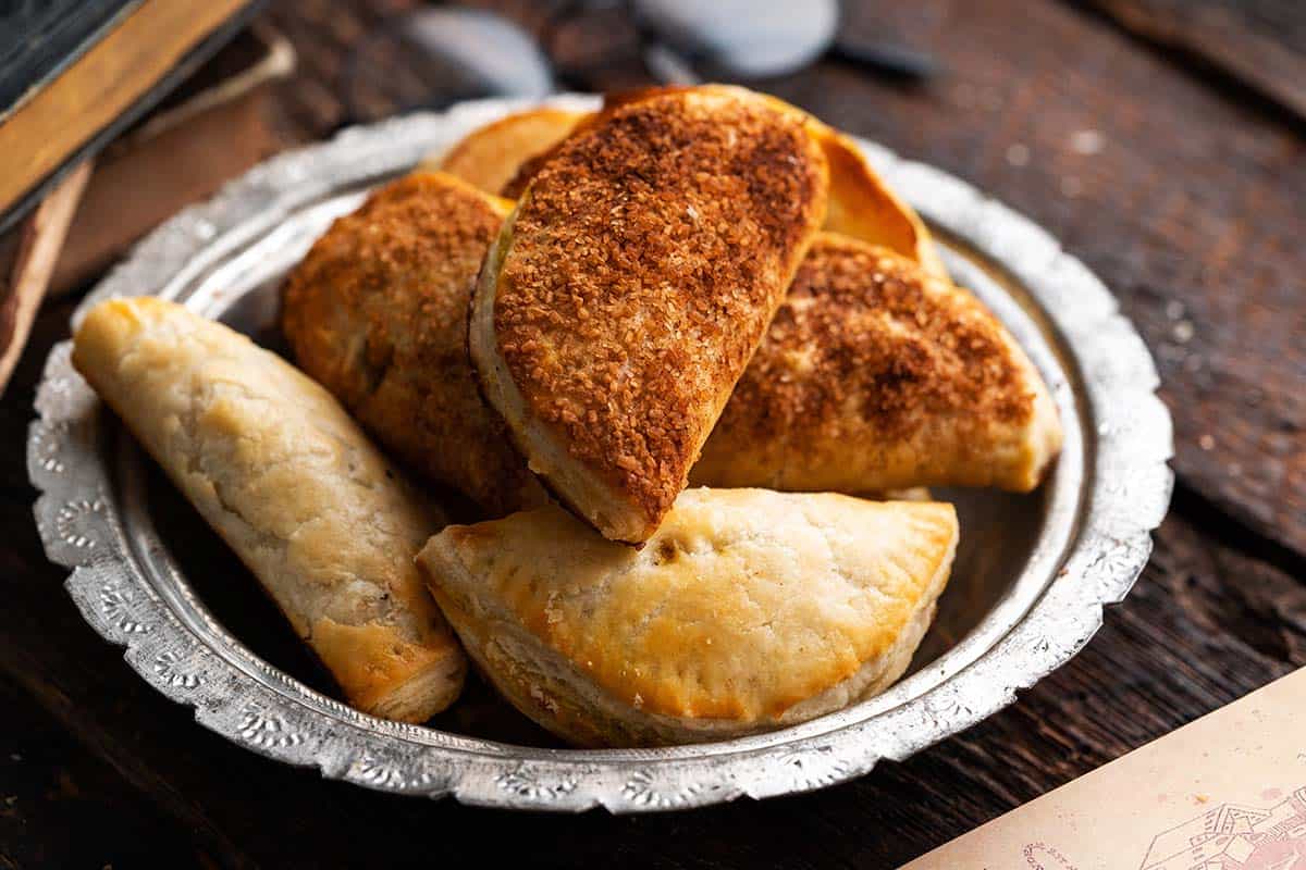 bowl of homemade pumpkin pasties