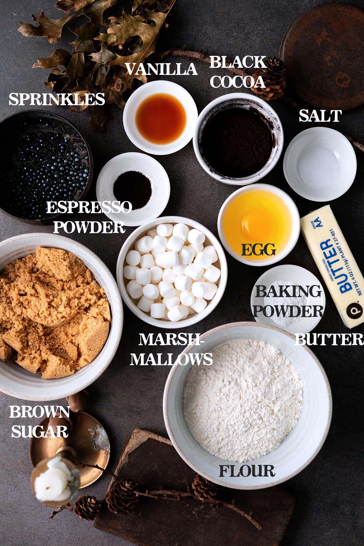 spider web halloween cookies ingredients