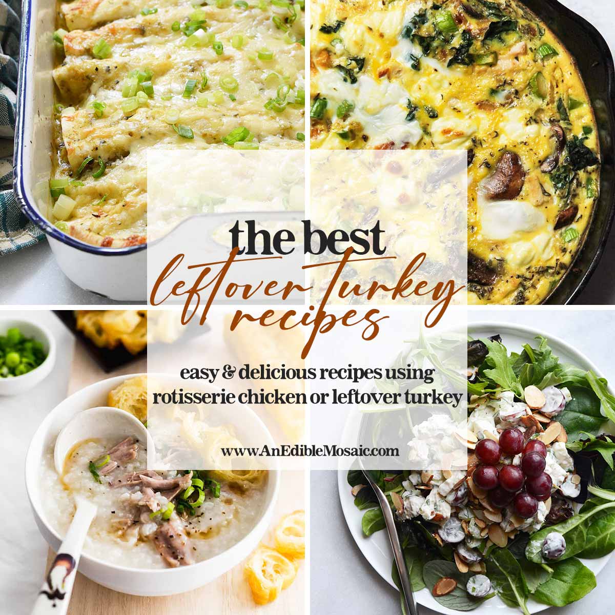 easy leftover turkey recipes