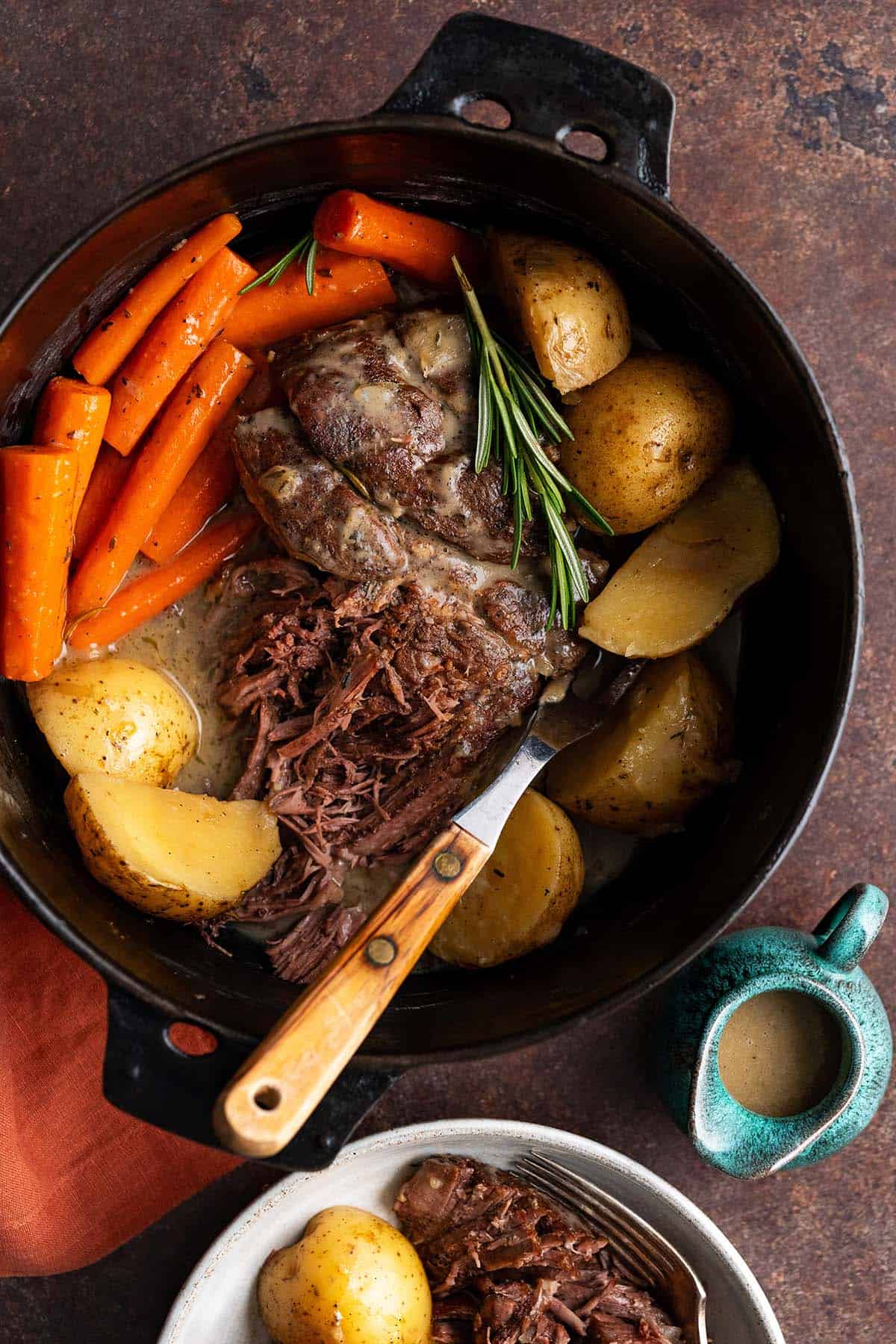 chuck roast dutch oven meal