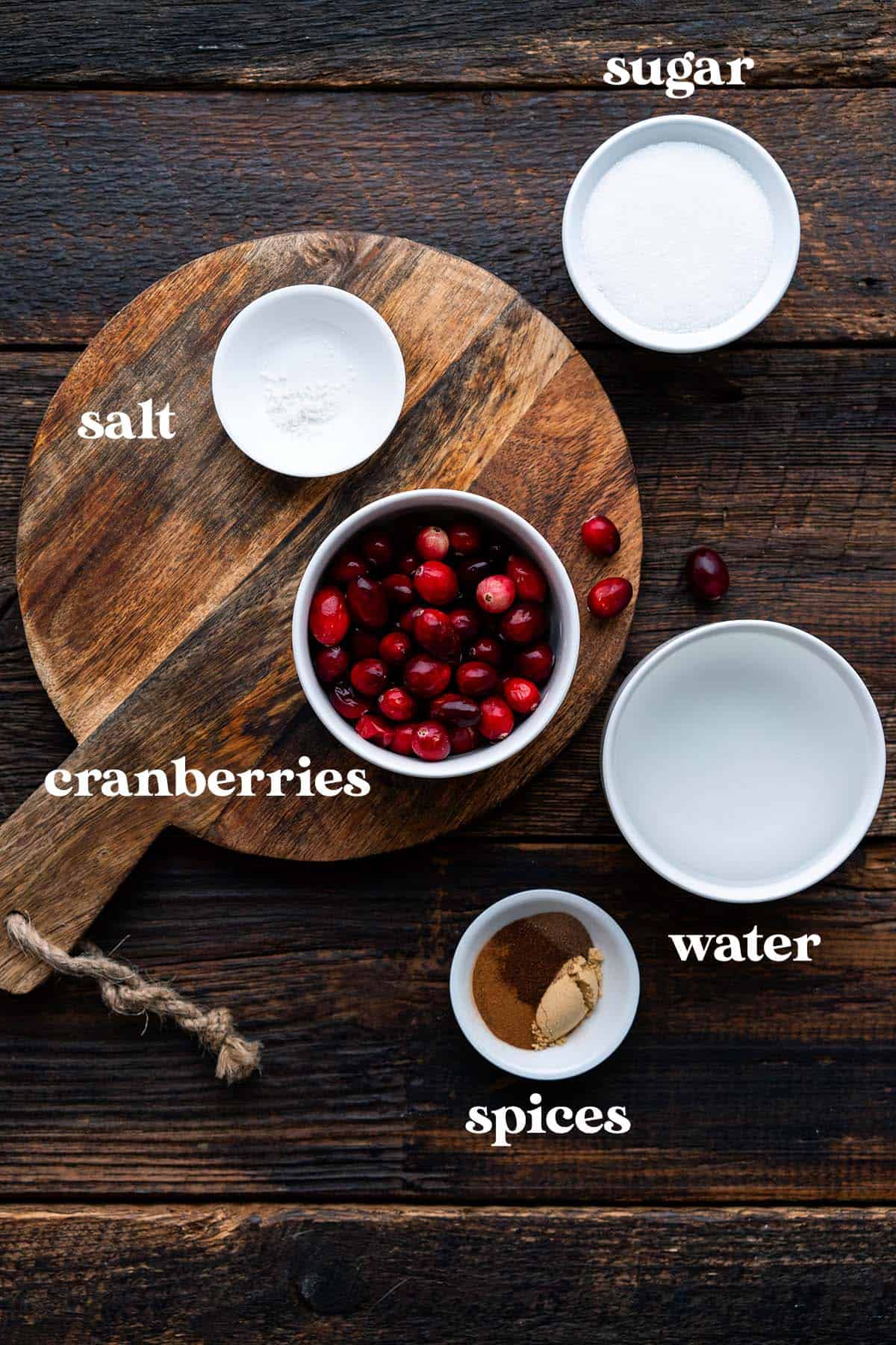 cranberry syrup ingredients