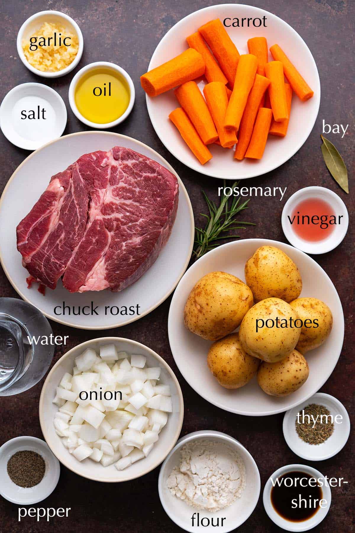 yankee pot roast ingredients with titles