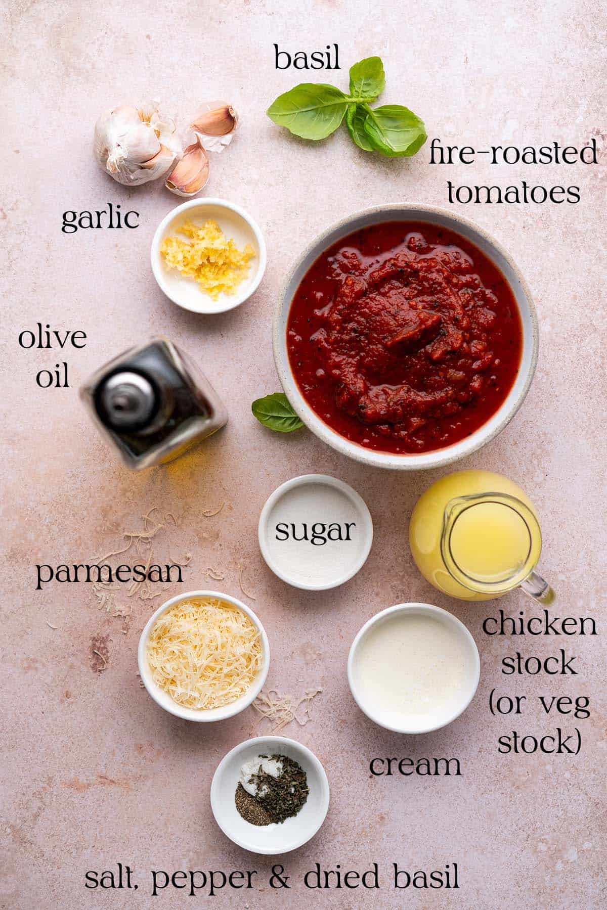 homemade tomato soup ingredients