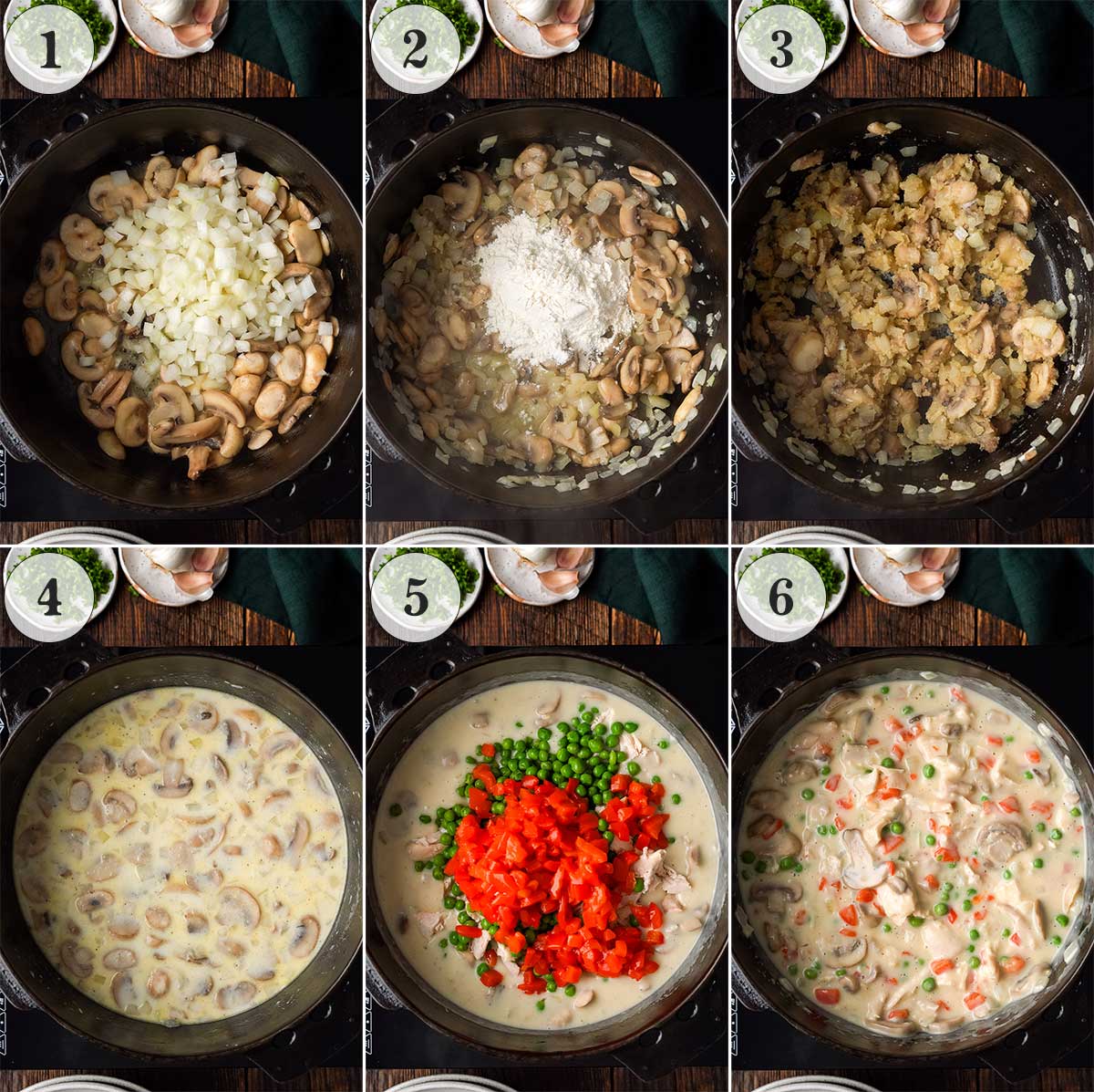 how to make classic chicken a la king from scratch