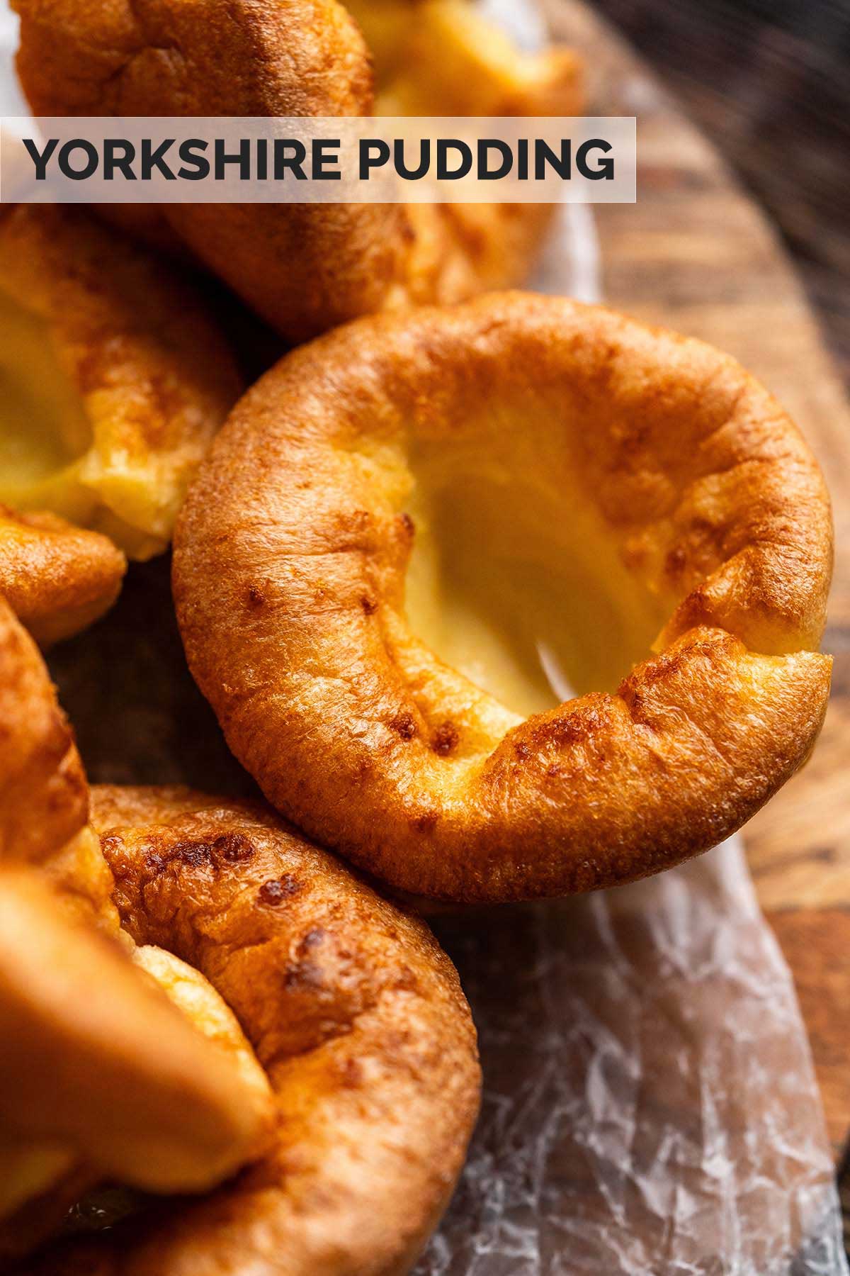 the best easy Yorkshire pudding recipe pin