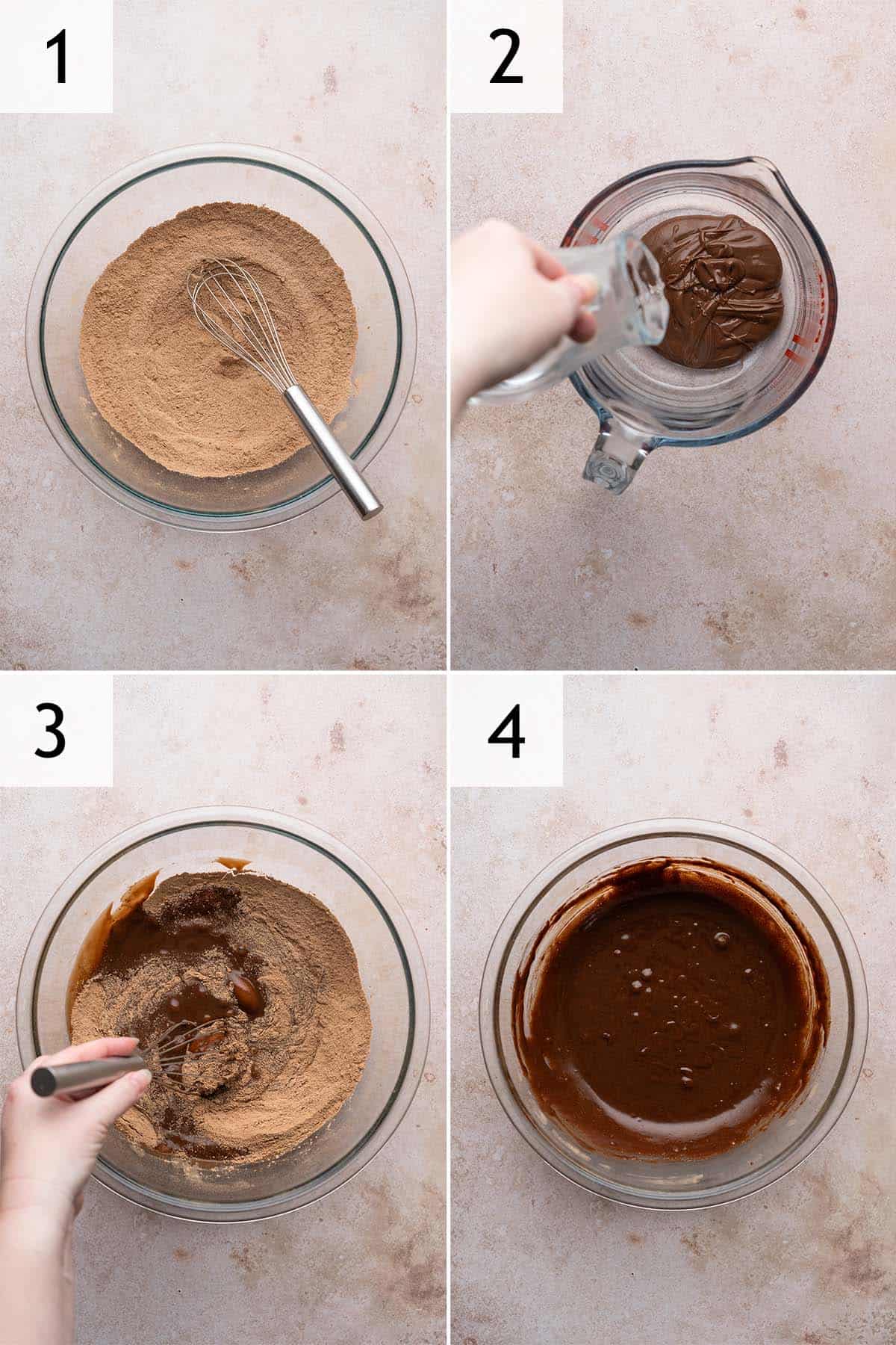 how to make nutella cake batter