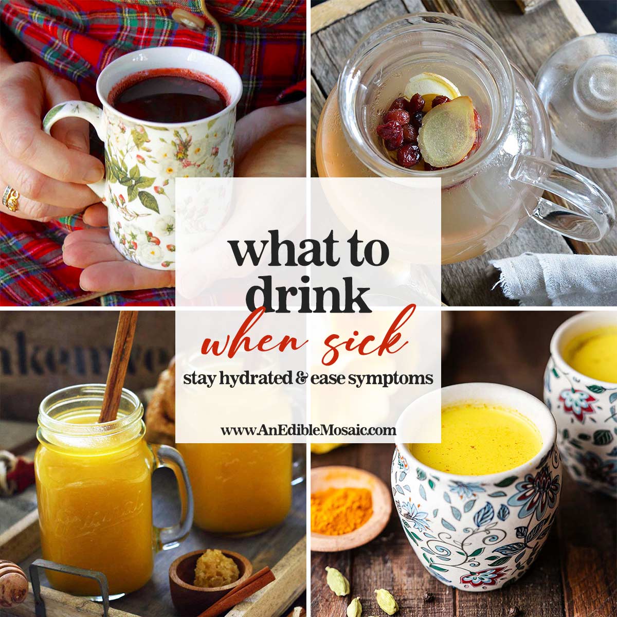 what to drink when sick