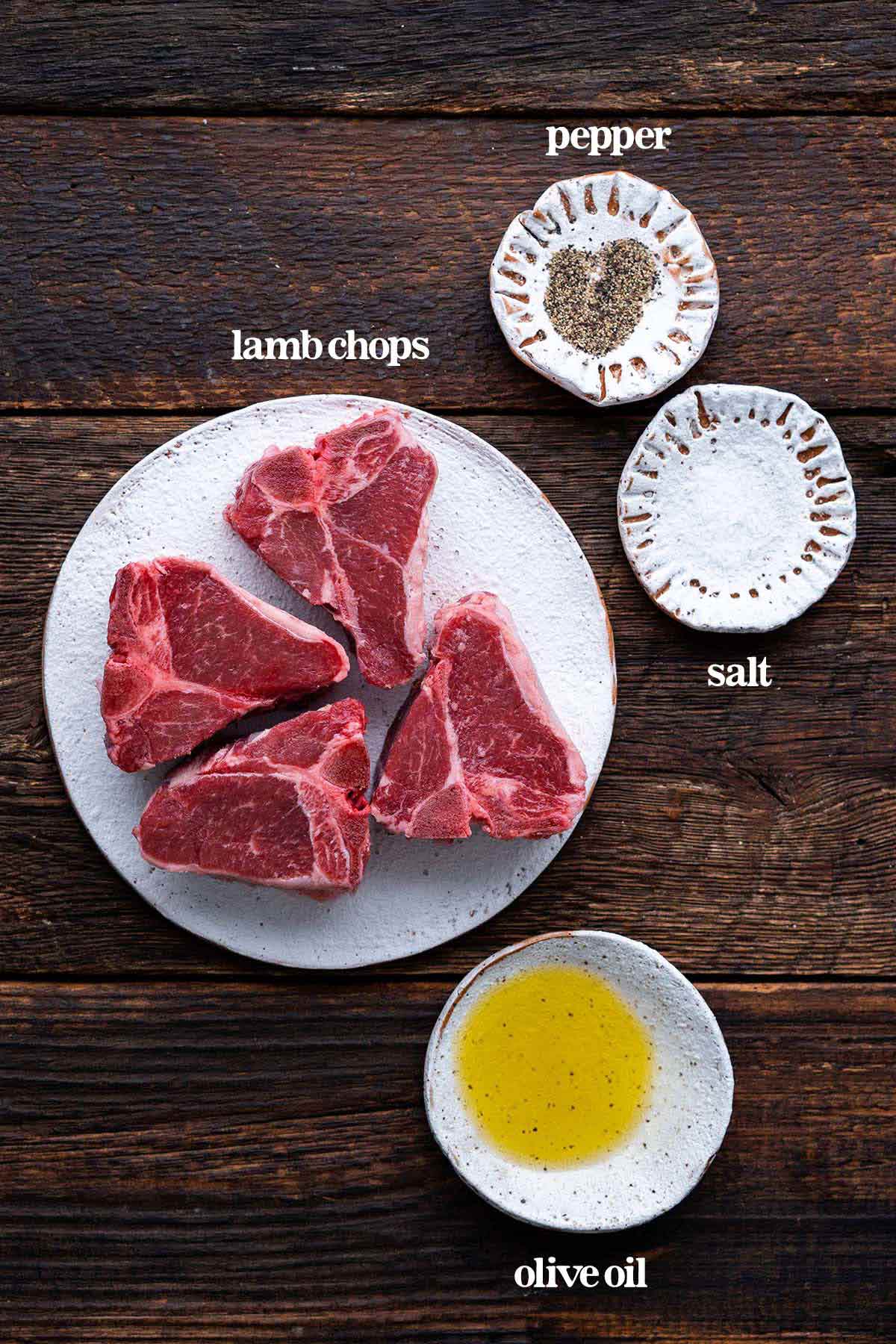 lamb chops in air fryer ingredients