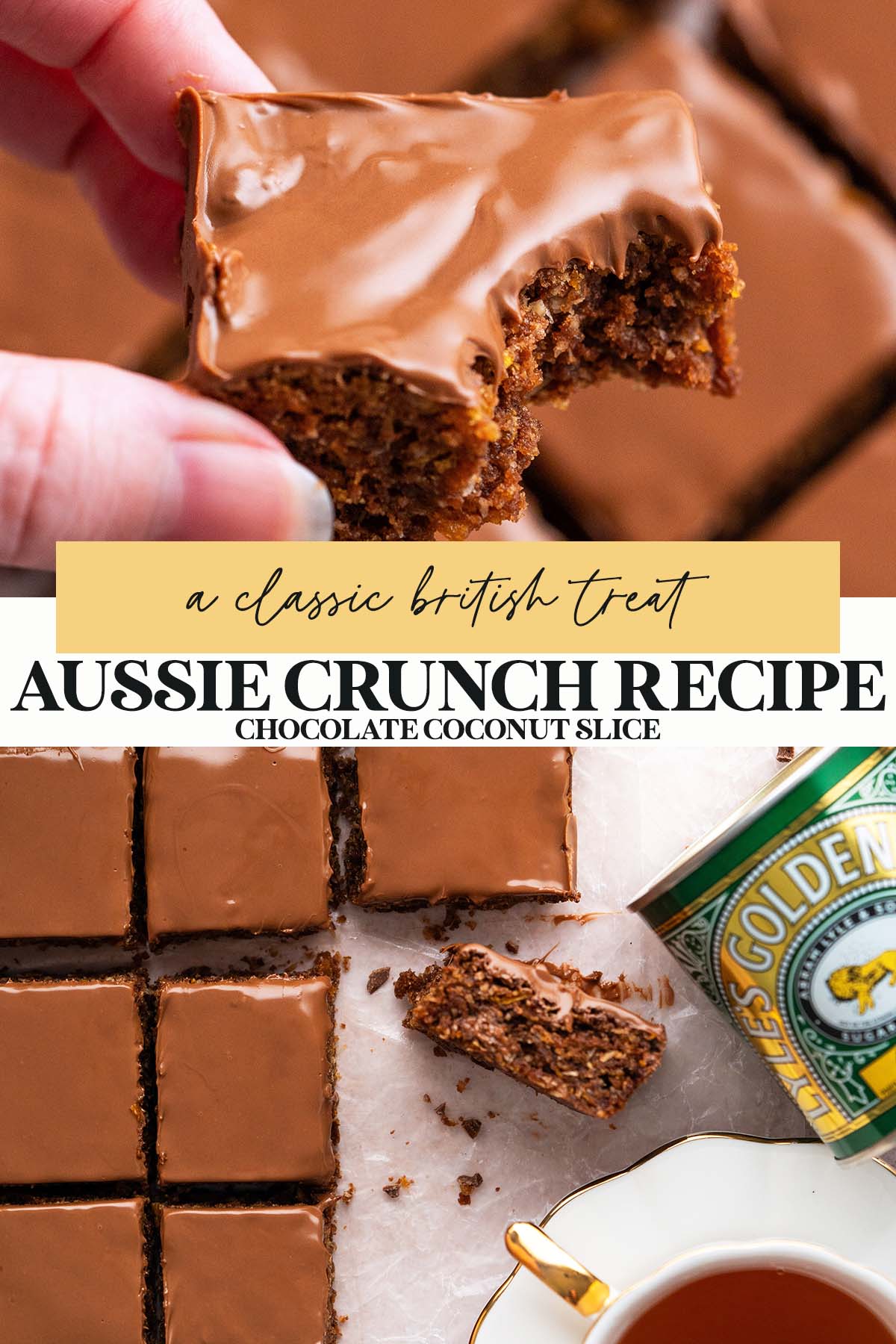 aussie crunch recipe pin