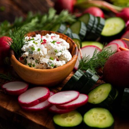 crudites platter featured image with gzik