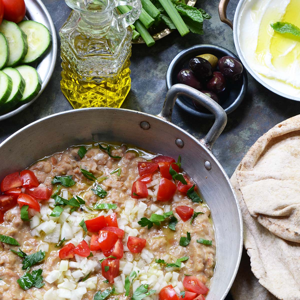 ful medamas recipe egyptian fava beans featured image