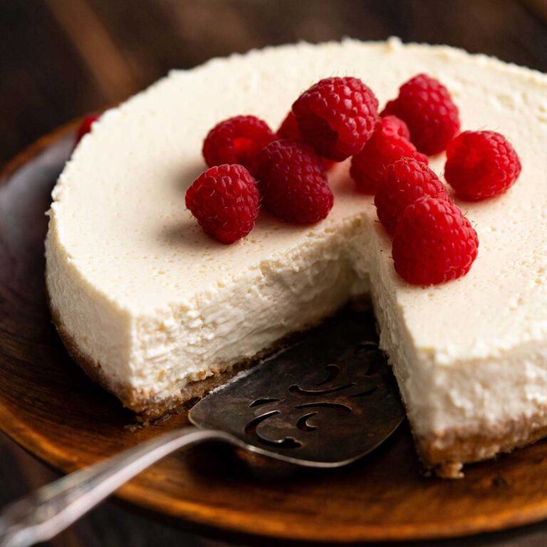 protein cheesecake recipe featured image