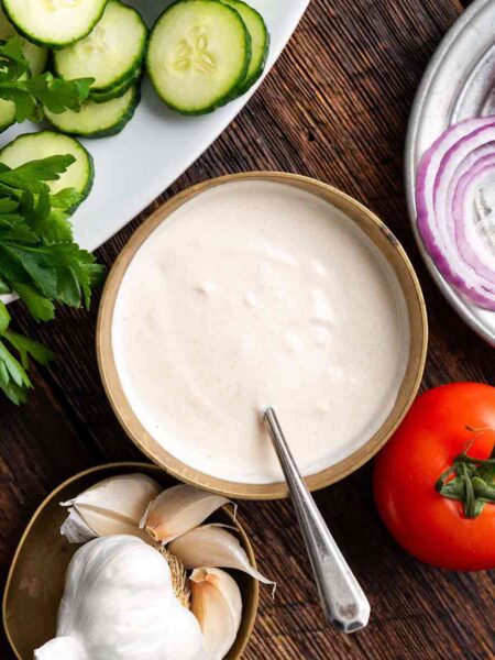 shawarma sauce recipe featured image