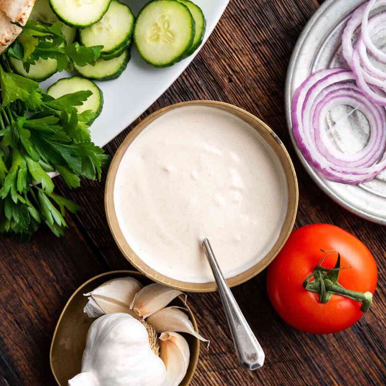 shawarma sauce recipe featured image