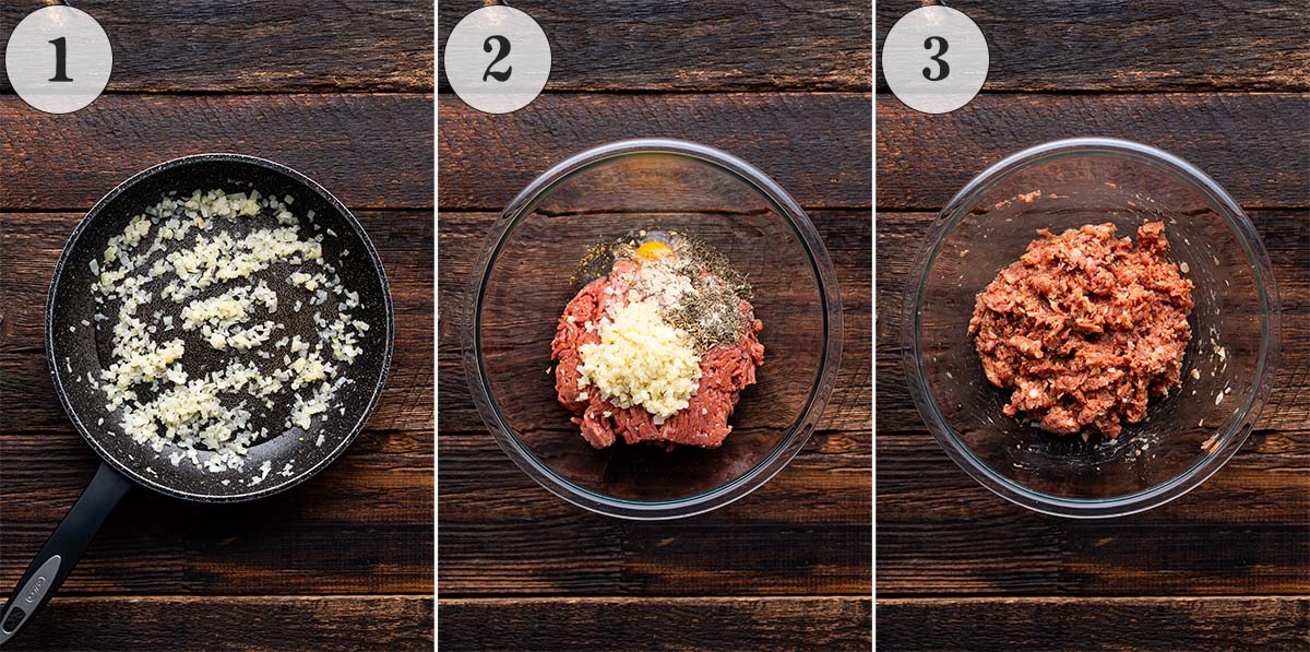 how to make the sausage mixture