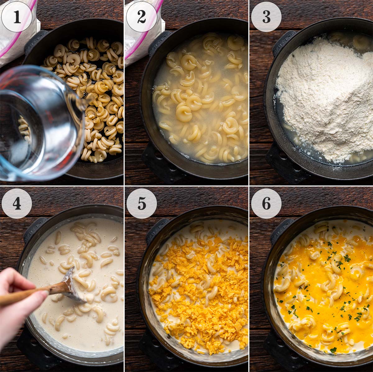 how to make campfire mac and cheese in a dutch oven