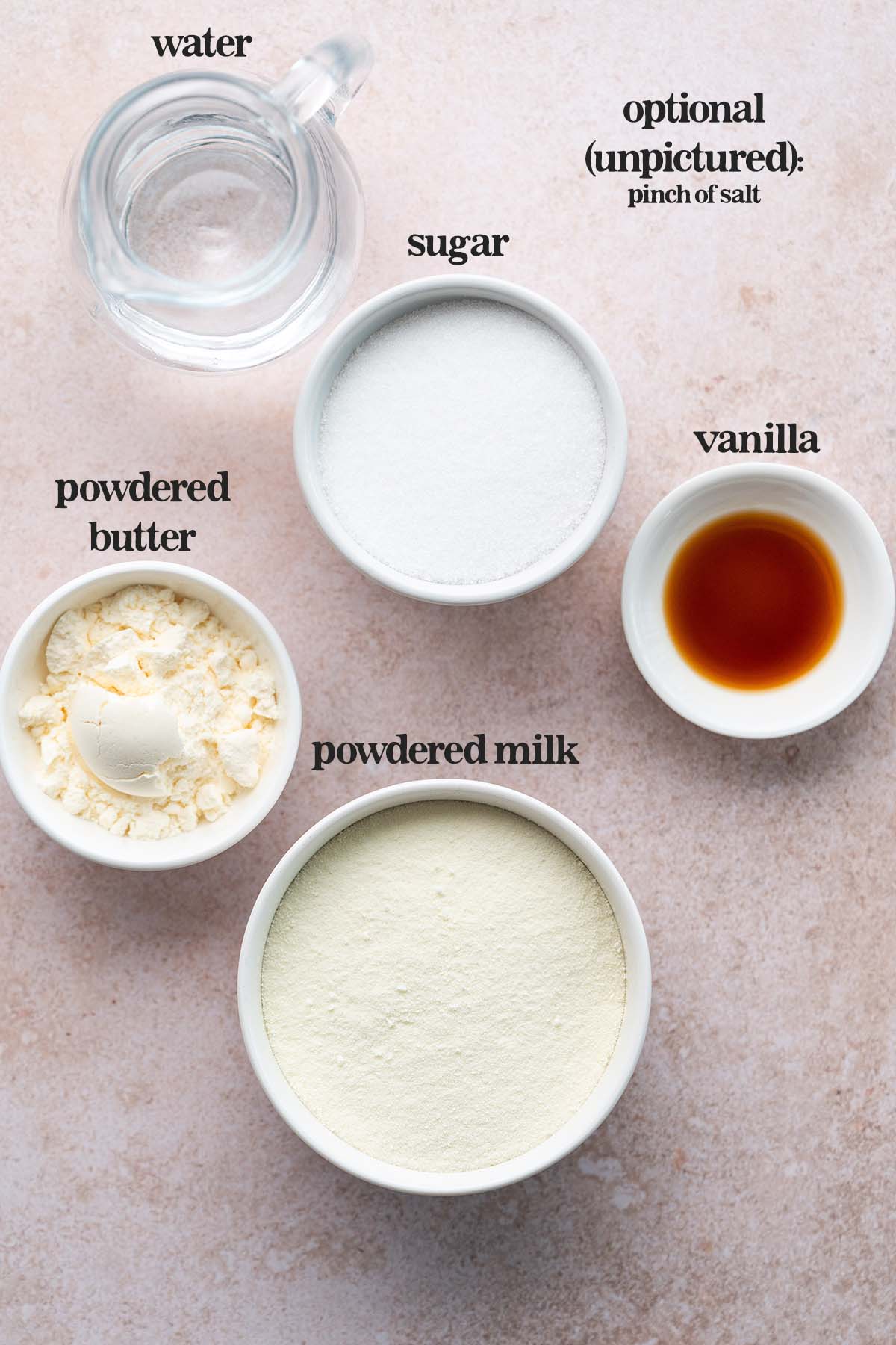 sweetened condensed milk ingredients with powdered milk