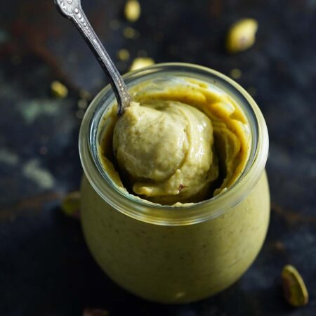 homemade pistachio cream featured image