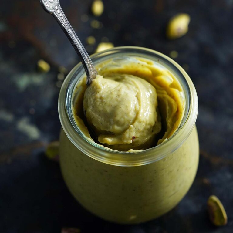 homemade pistachio cream featured image