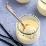 simple egg custard recipe featured image