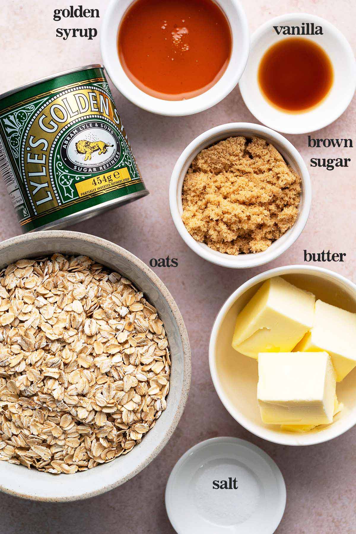 golden syrup flapjack recipe ingredients