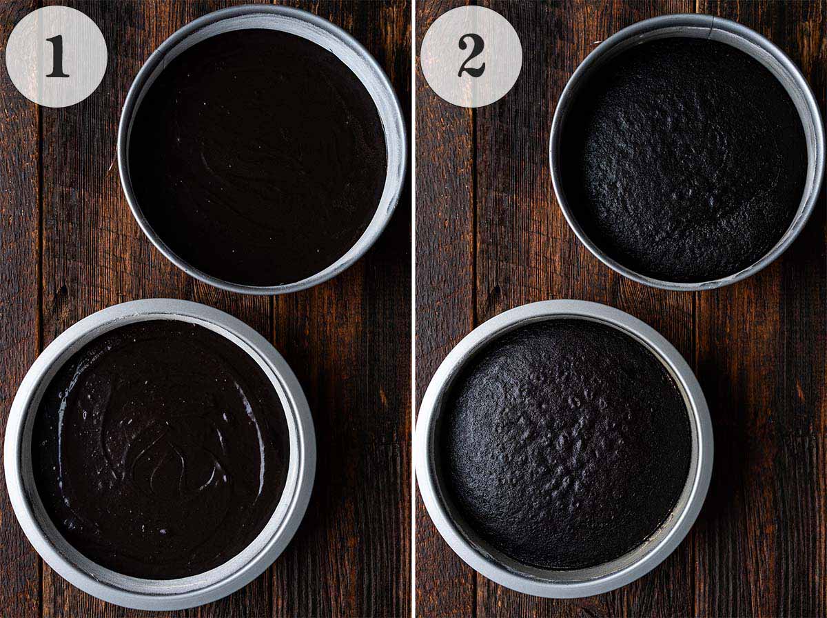 baking black velvet cake