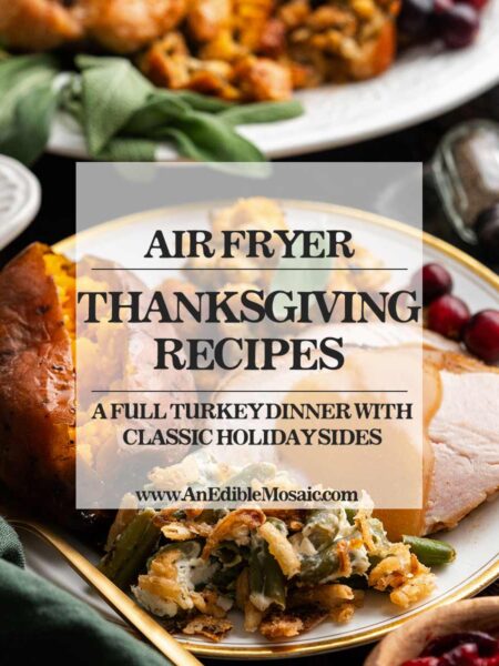 air fryer thanksgiving recipes collection featured image