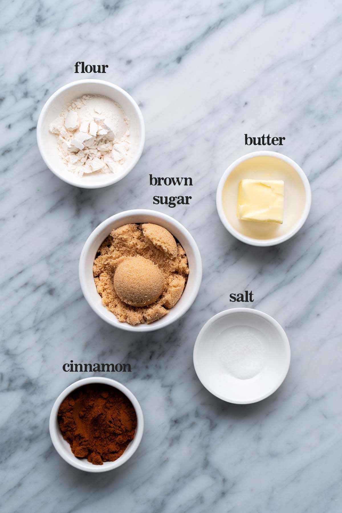 brown sugar cinnamon filling ingredients