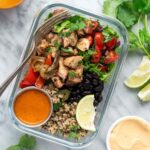 copycat chipotle chicken bowl recipe featured image