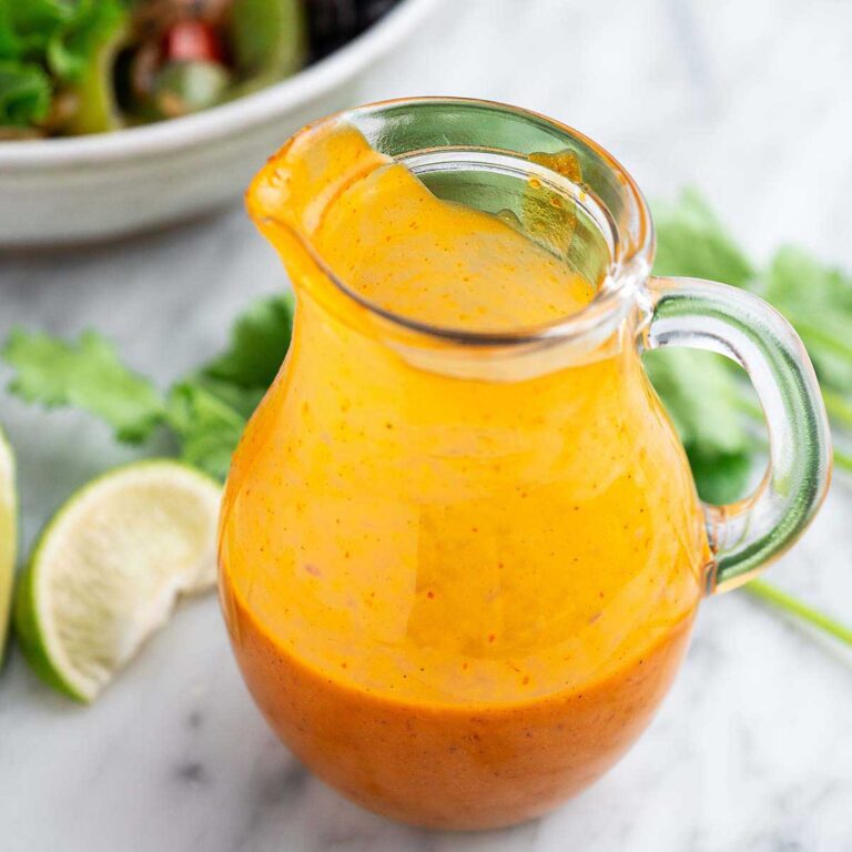 copycat chipotle salad dressing recipe featured image