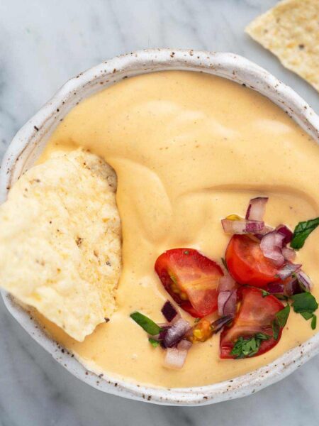 cottage cheese queso featured image