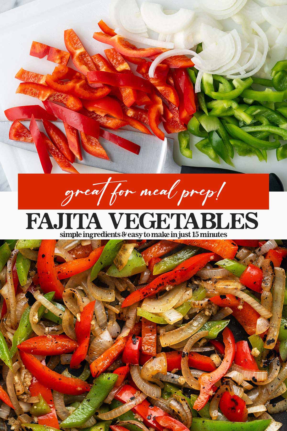 fajita vegetables recipe pin