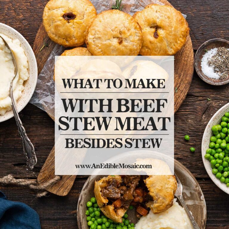 what to make with beef stew meat besides stew