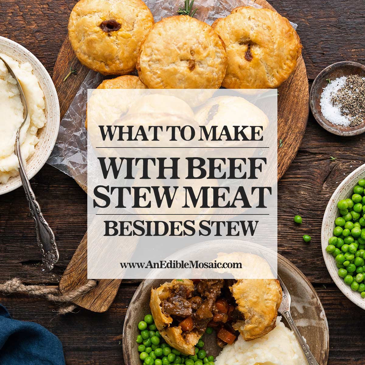 what to make with beef stew meat besides stew