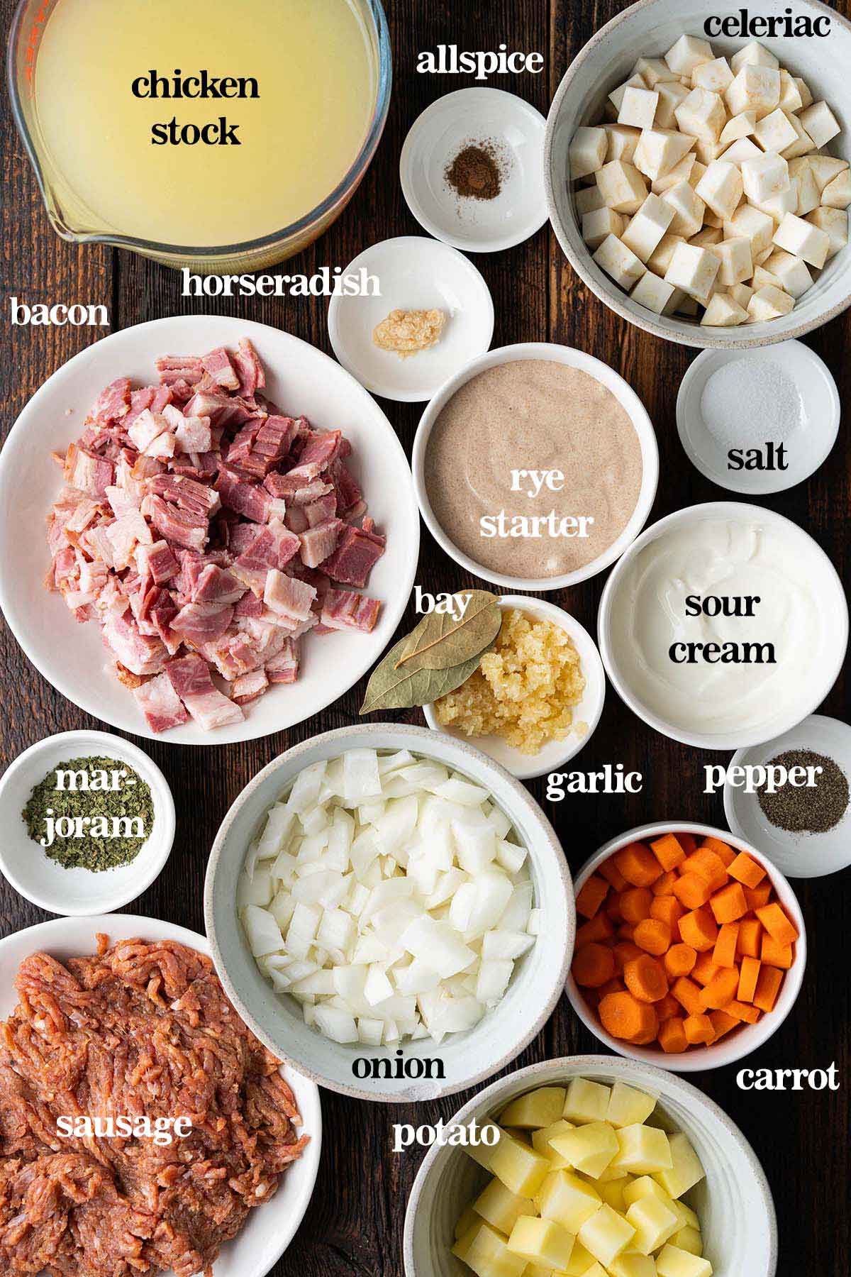 polish zurek soup recipe ingredients