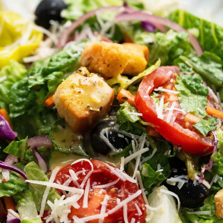 homemade Olive Garden Italian salad