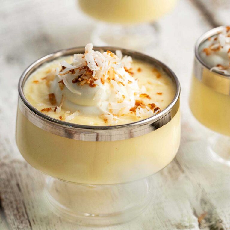 coconut pudding recipe featured image