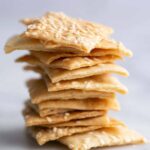 sourdough discard crackers recipe featured image