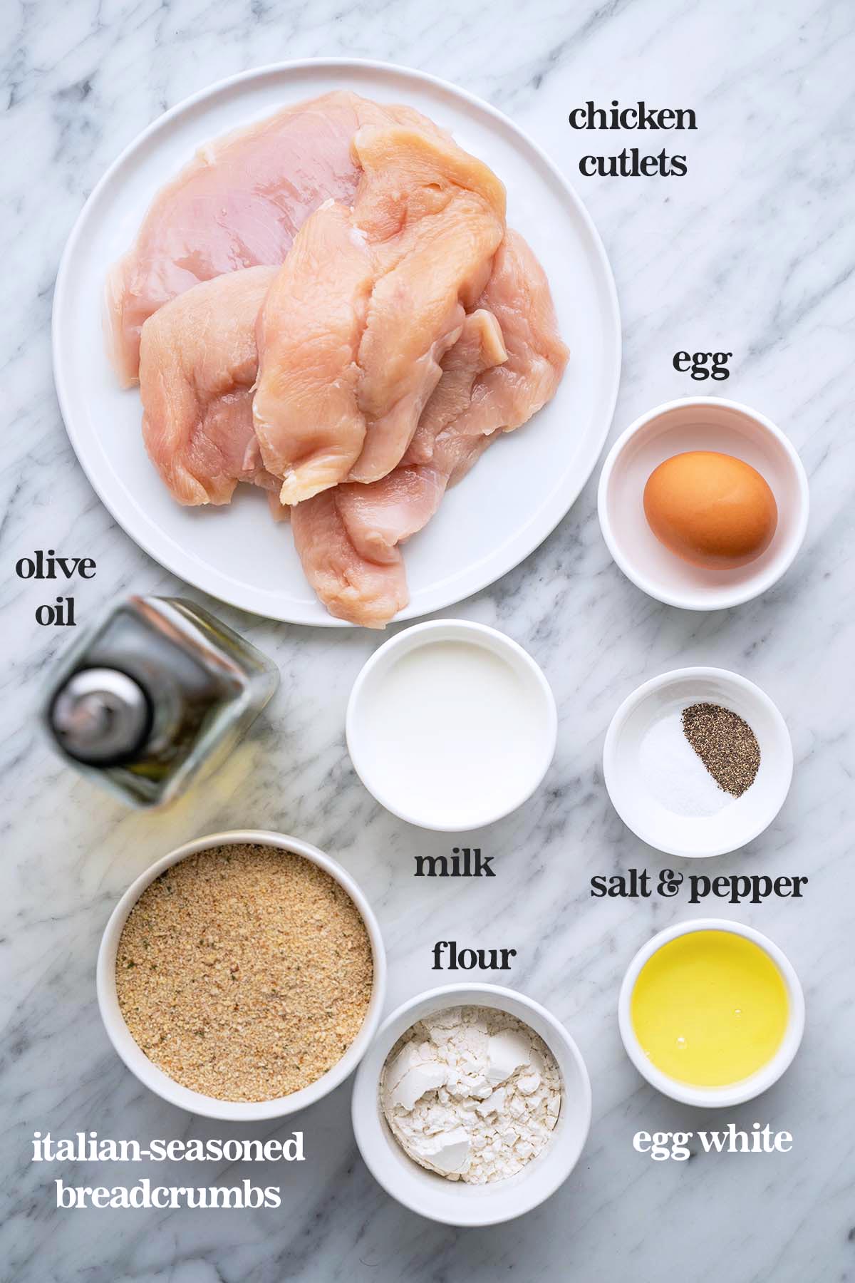 chicken cutlets recipe ingredients