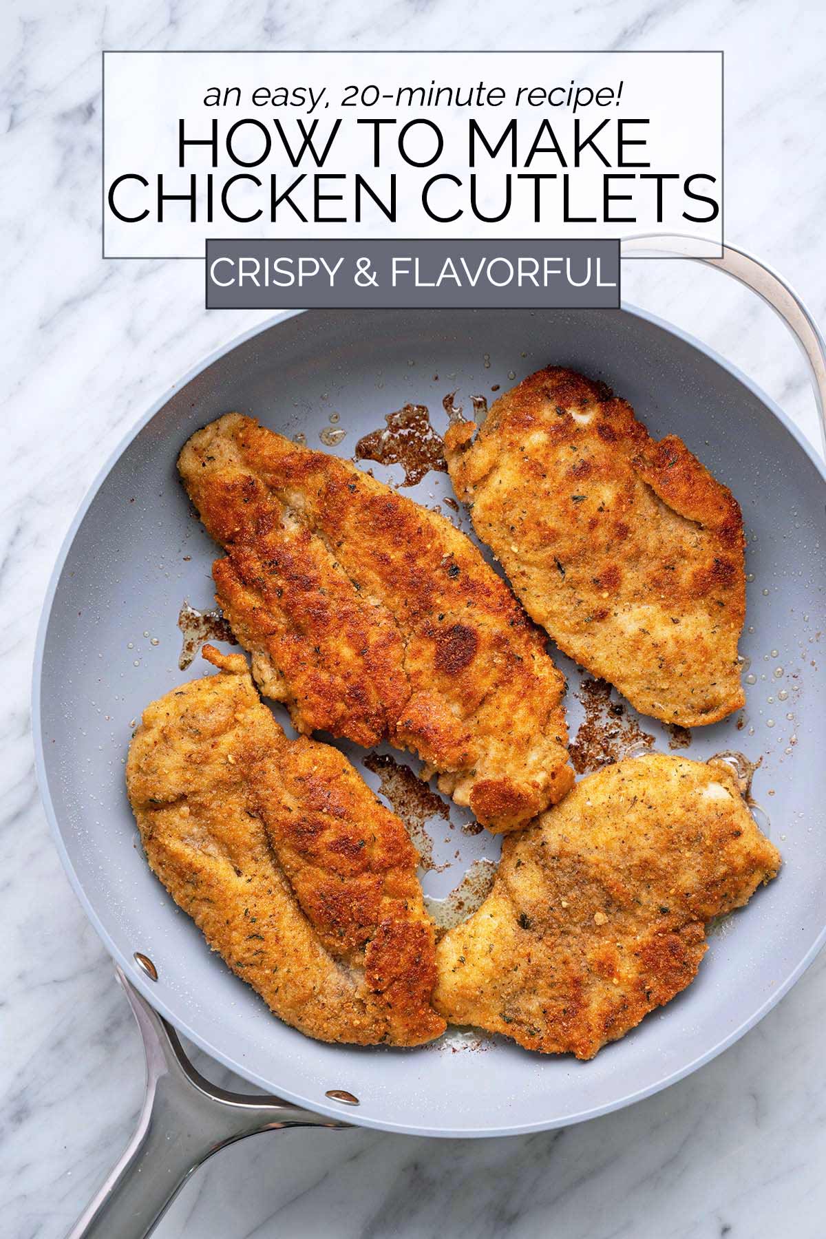 how to make chicken cutlets pin